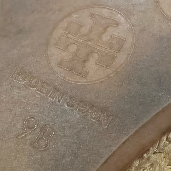 TORY BURCH Wedge Espadrilles Size 9 - Picture 7 of 7